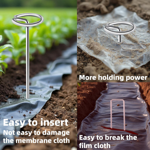 GXZKLMMY estaca junto a mano para comparar tamaño y fácil instalación