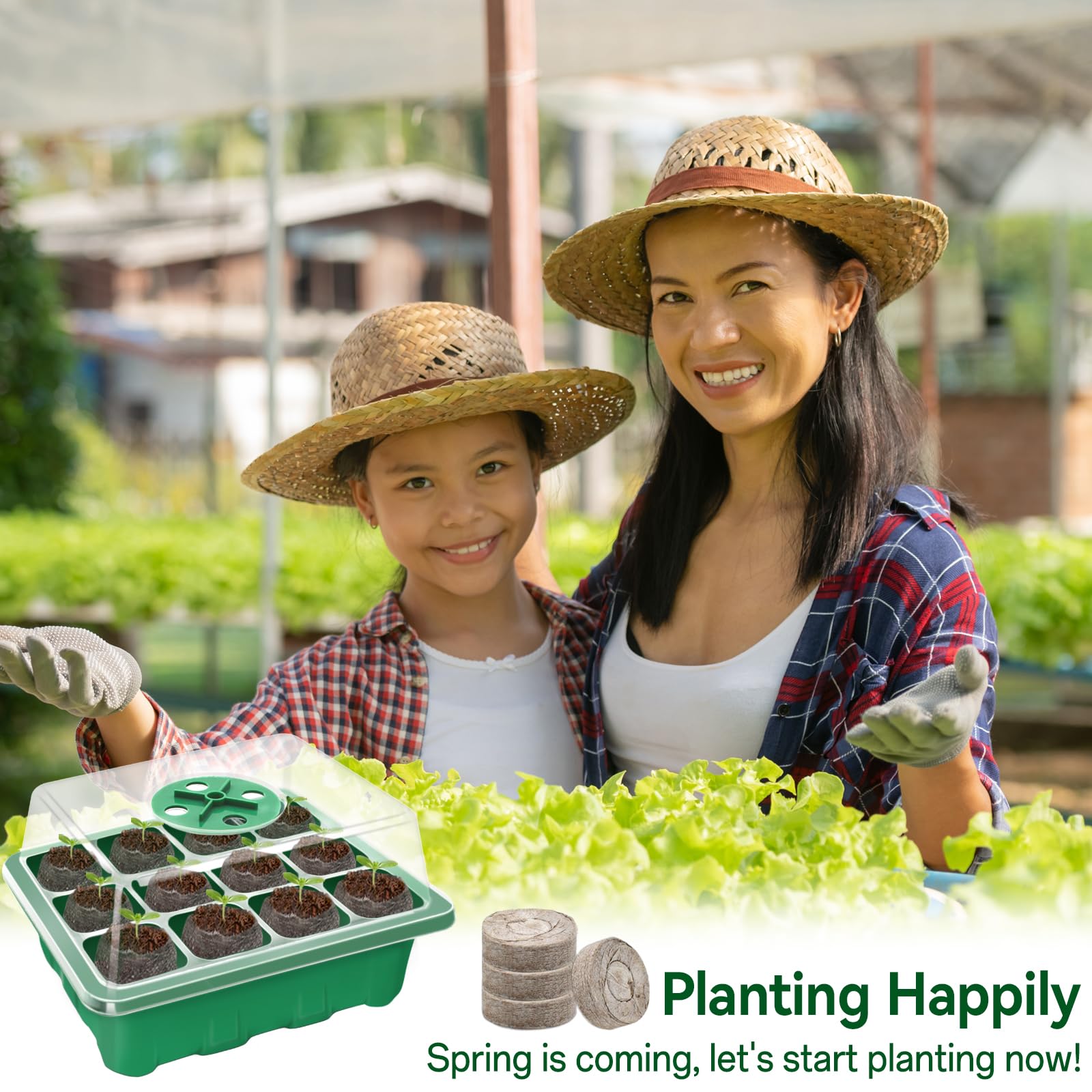 Halatool lifestyle en alféizar con bandejas activas demostrando cultivo en interiores