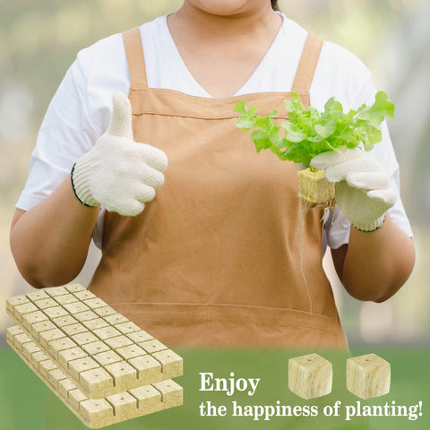 Halatool bandeja hidropónica con cubos, optimiza propagación y espacio