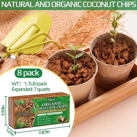 Halatool ladrillo comprimido de coco mostrando su forma compacta y almacenable