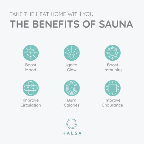 Halsa gorro sauna en ambiente banya resaltando bienestar