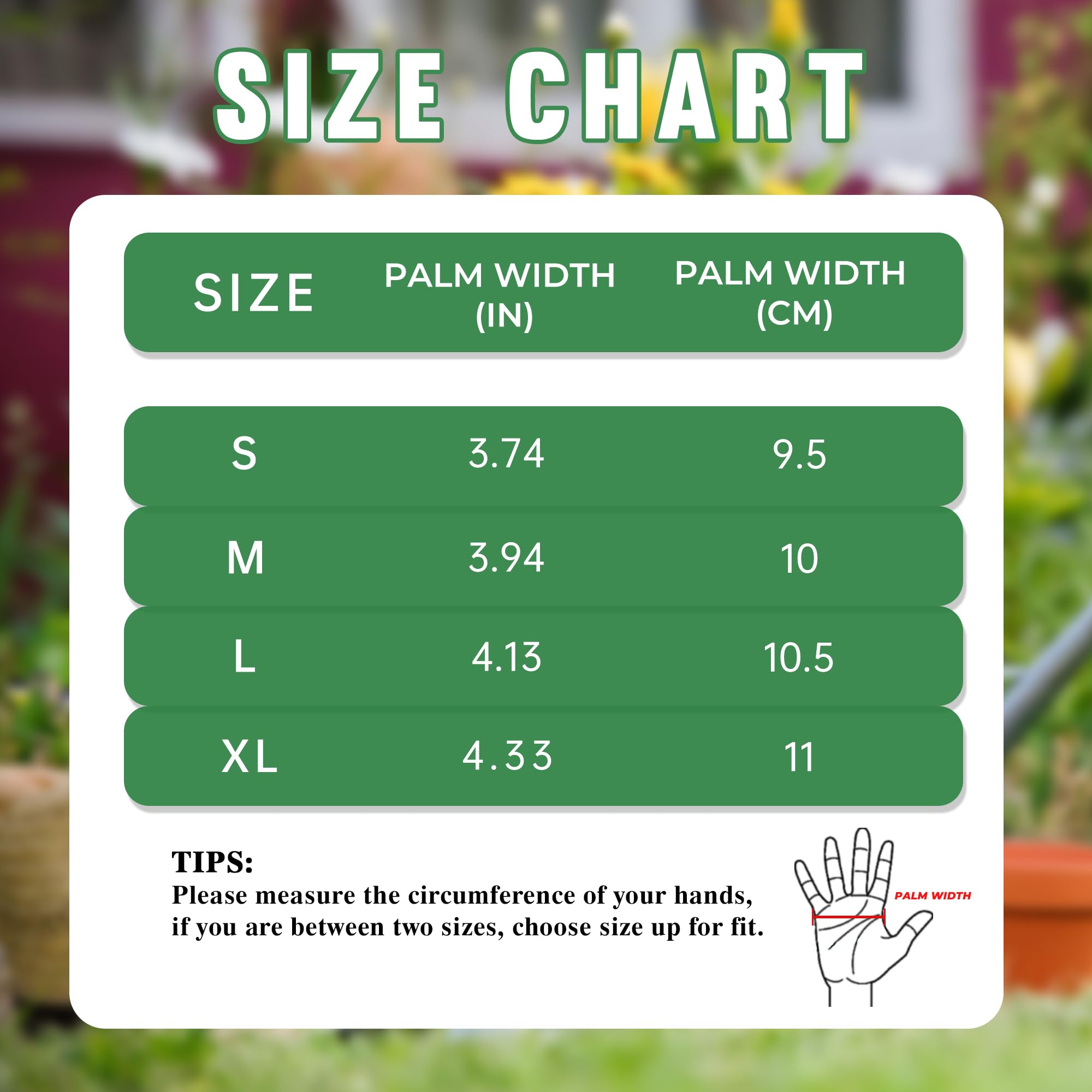 HANDLANDY guantes en un entorno de jardinería lifestyle como regalo práctico y estilizado
