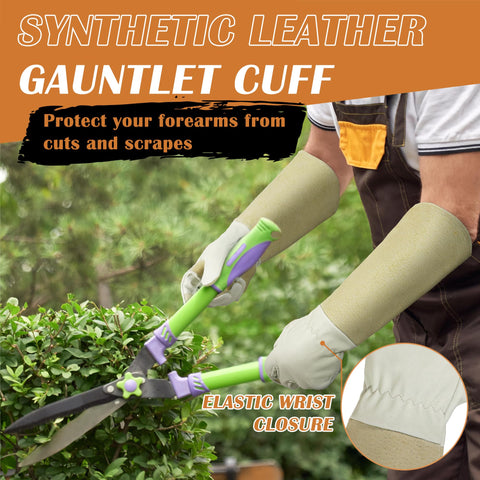 HANDLANDY guantes con manguito largo protegiendo antebrazo en corte