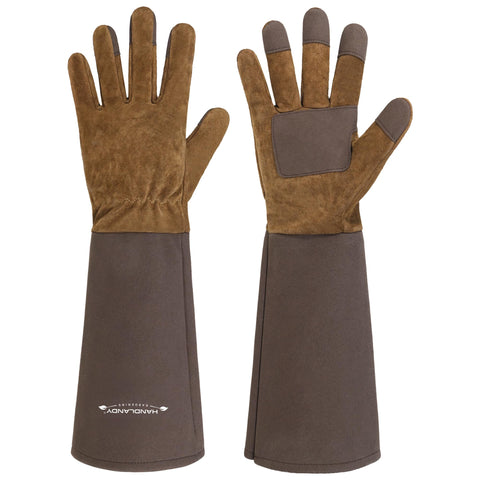 HANDLANDY vista frontal guantes protegen manos y dedos