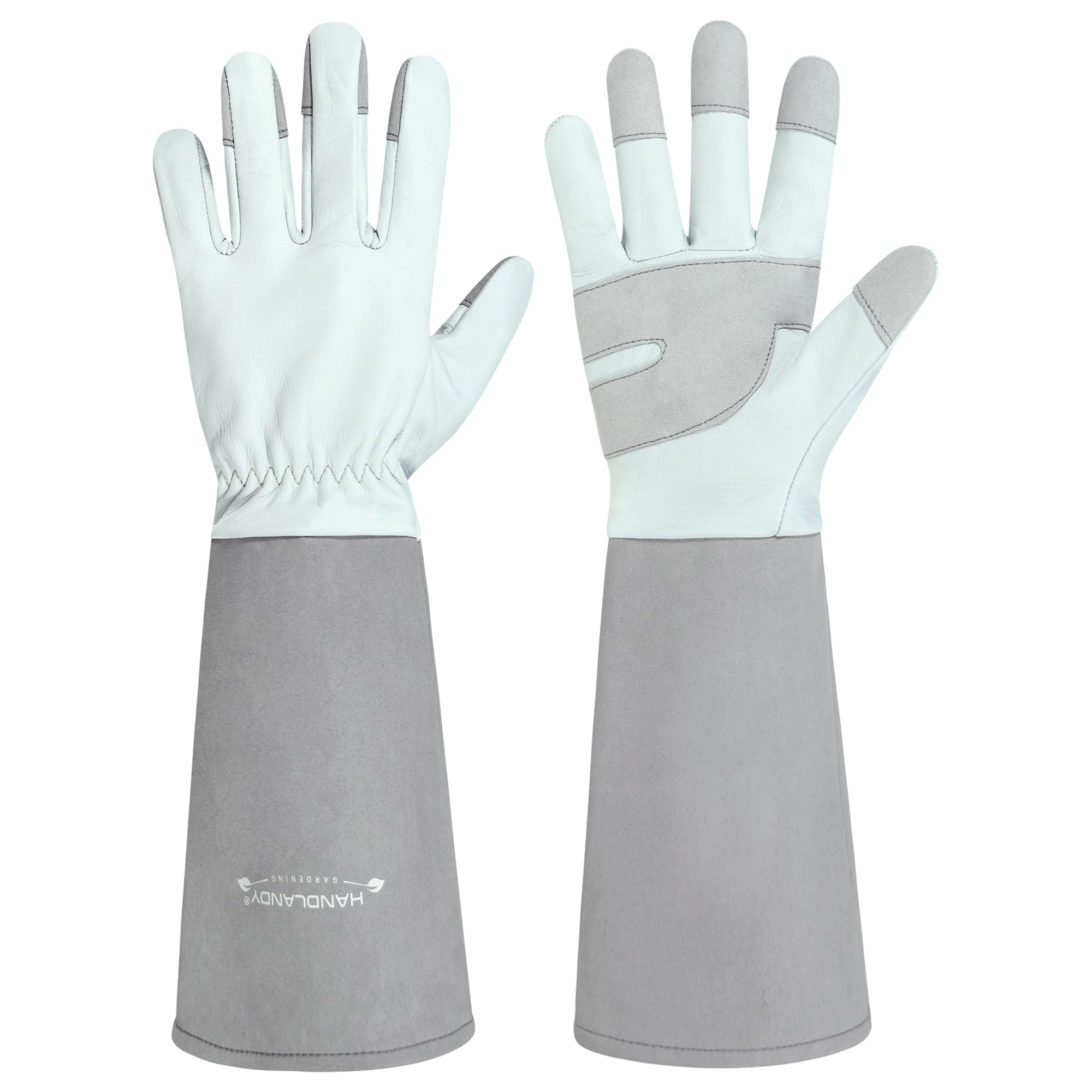 HANDLANDY guantes frontales mostrando diseño y cobertura protectora