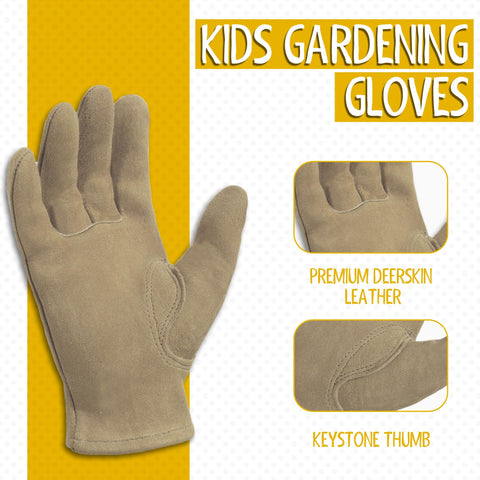 HANDLANDY textura de cuero deerskin suave para confort y durabilidad