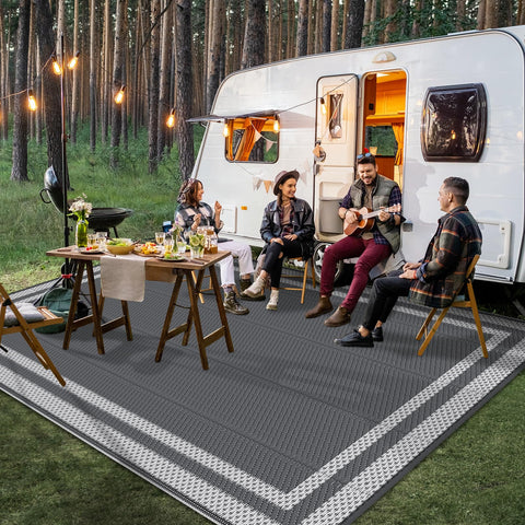 HappyTrends alfombra plegada compacta lista para transporte fácil