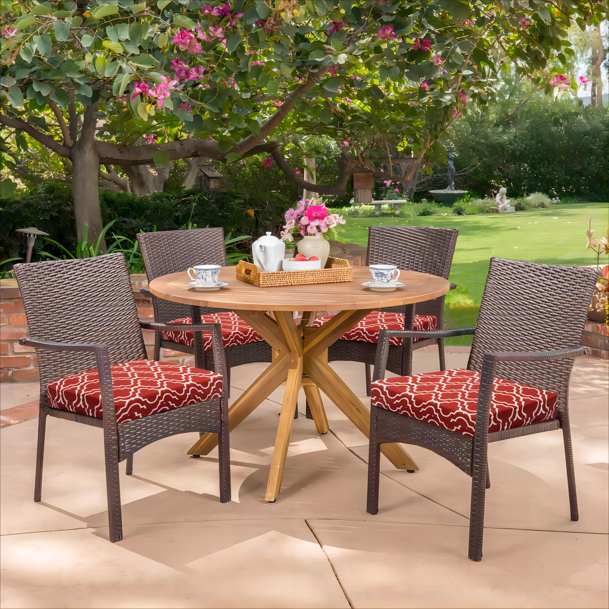 HARBOREST conjunto en terraza mostrando estilo y durabilidad