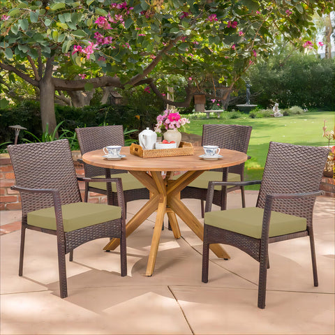 HARBOREST cojines en terraza khaki, integra estilo y funcionalidad