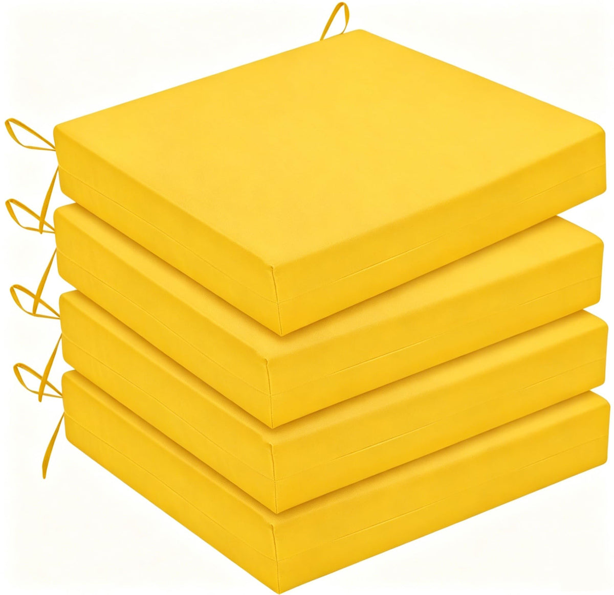 HARBOREST cojin frontal amarillo en su embalaje mostrando acabado resistente