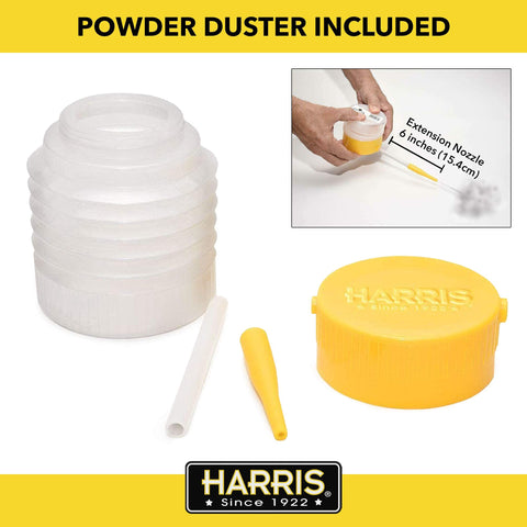 HARRIS bolsa comparada con mano para escala, tamaño práctico de 4 lb