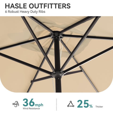HASLE OUTFITTERS manivela y botón de inclinación que facilitan ajuste rápido