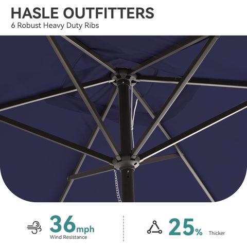 HASLE OUTFITTERS manivela y poste metálico fácil de accionar