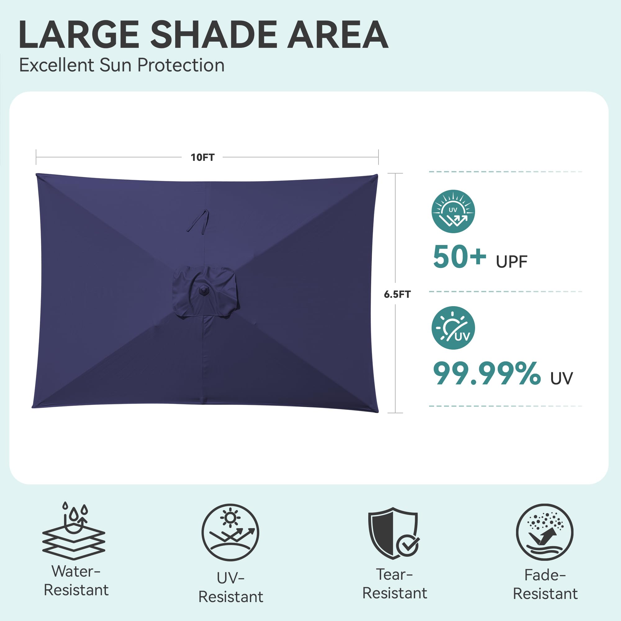 HASLE OUTFITTERS textura del tejido 200G resistente al sol y agua