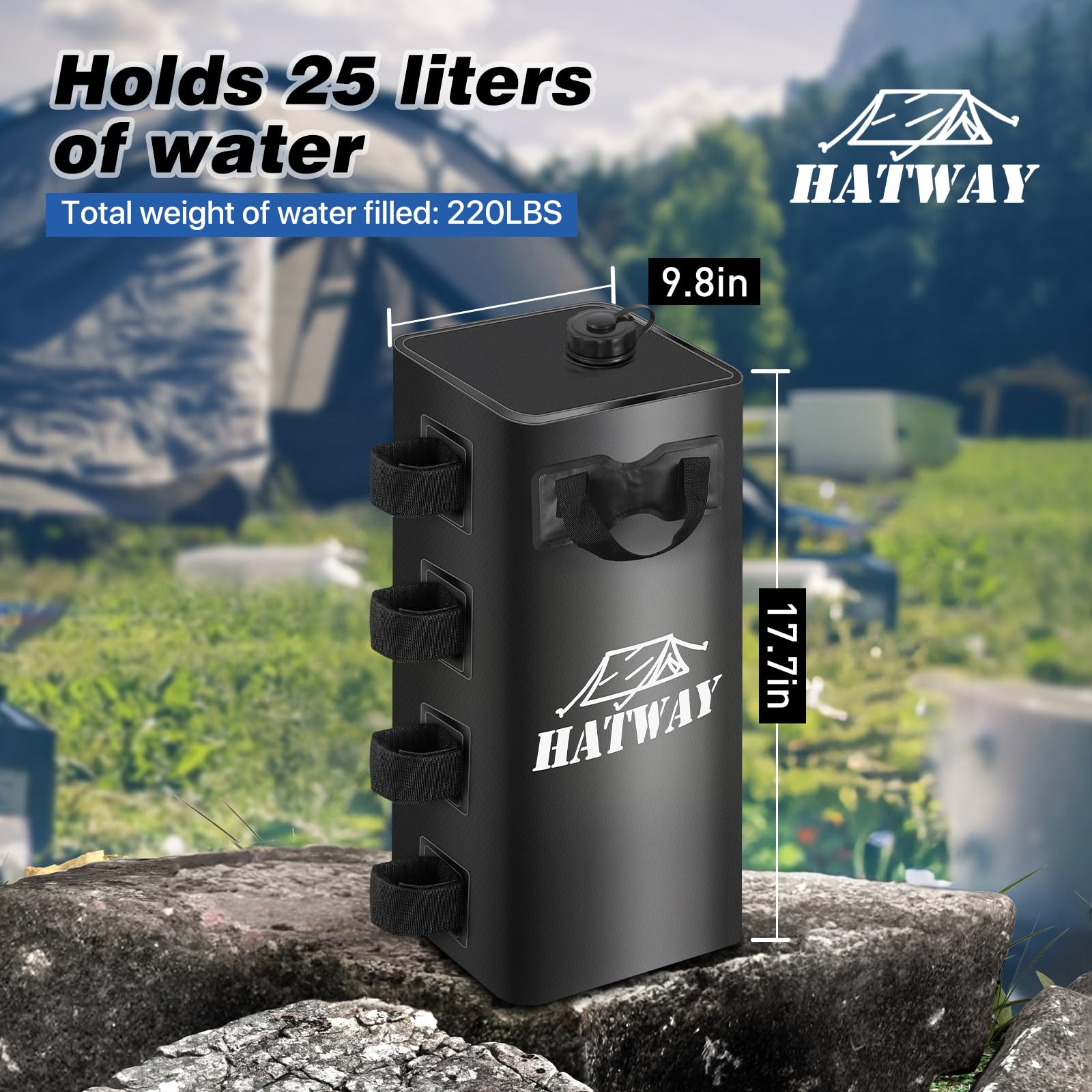 Hatway cierre con anillos O-ring que reduce riesgo de fugas