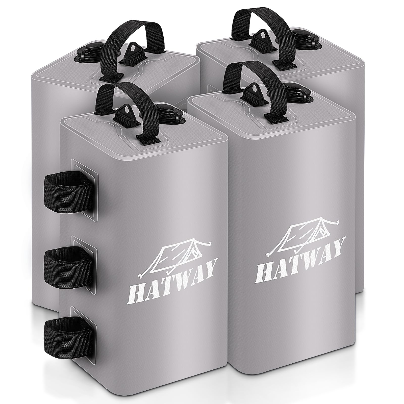 Hatway bolsa frontal embalaje mostrando estabilidad rápida