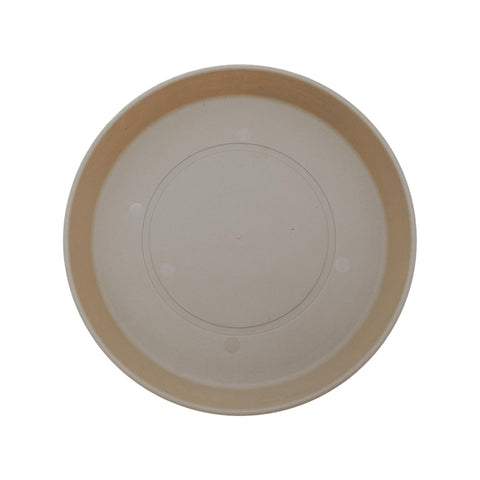 The HC Companies platillo prima frontal mostrando diseño y color sandstone, protege superficies