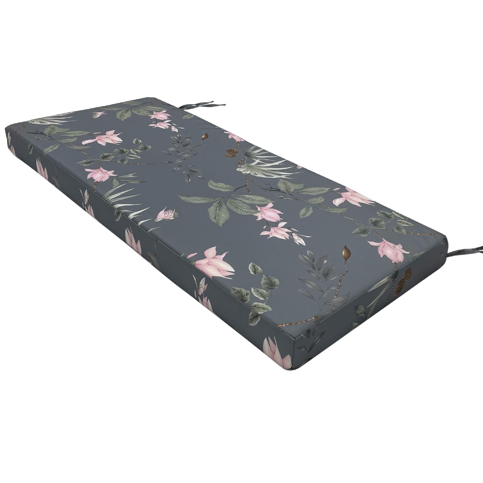 HCyopin vista frontal del cojín Tropical Blossom, aspecto elegante y color duradero
