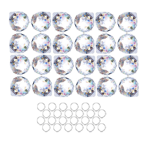 HDCRYSTALGIFTS bola de cristal frontal mostrando claridad y brillo