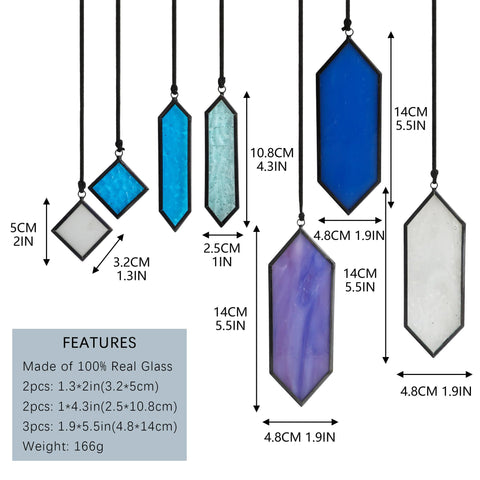 HDCRYSTALGIFTS gancho metálico y cuerda listos para colgar eficientemente