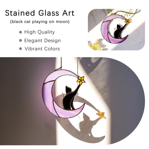 HDCRYSTALGIFTS colgado en ventana con luz, crea reflejos decorativos brillantes