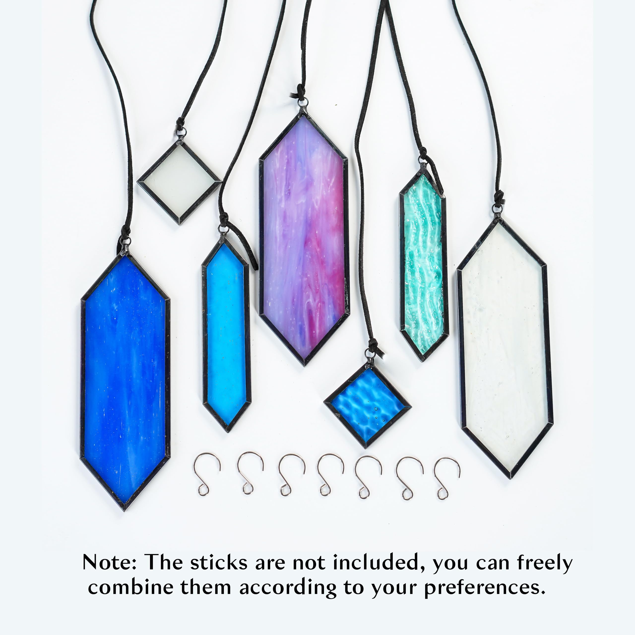 HDCRYSTALGIFTS comparación de tamaño en mano demuestra escala práctica