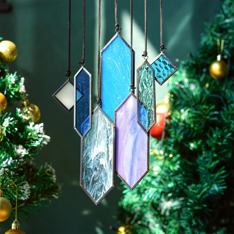 HDCRYSTALGIFTS conjunto colgado aporta acento decorativo moderno