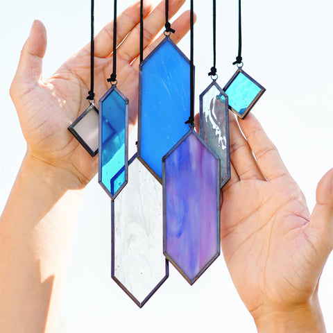 HDCRYSTALGIFTS burbujas en vidrio añaden carácter artesanal