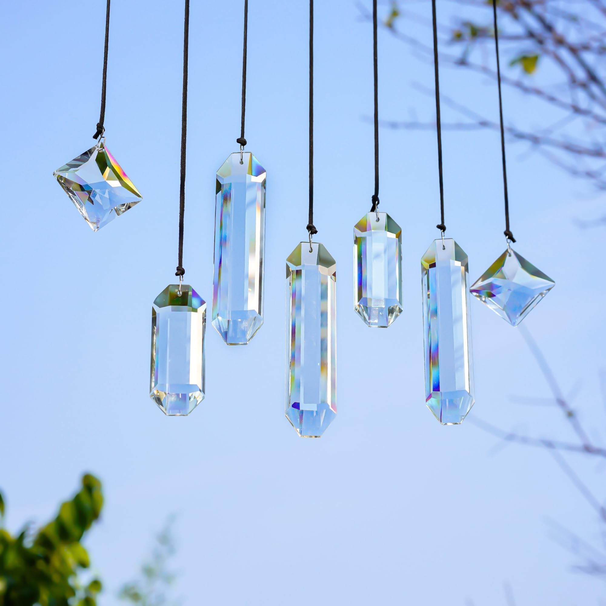 HDCRYSTALGIFTS comparación de tamaños para elegir ubicación ideal