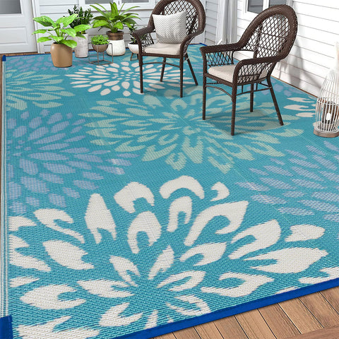 HEBE alfombra colocada en picnic mostrando comodidad y limpieza sencilla