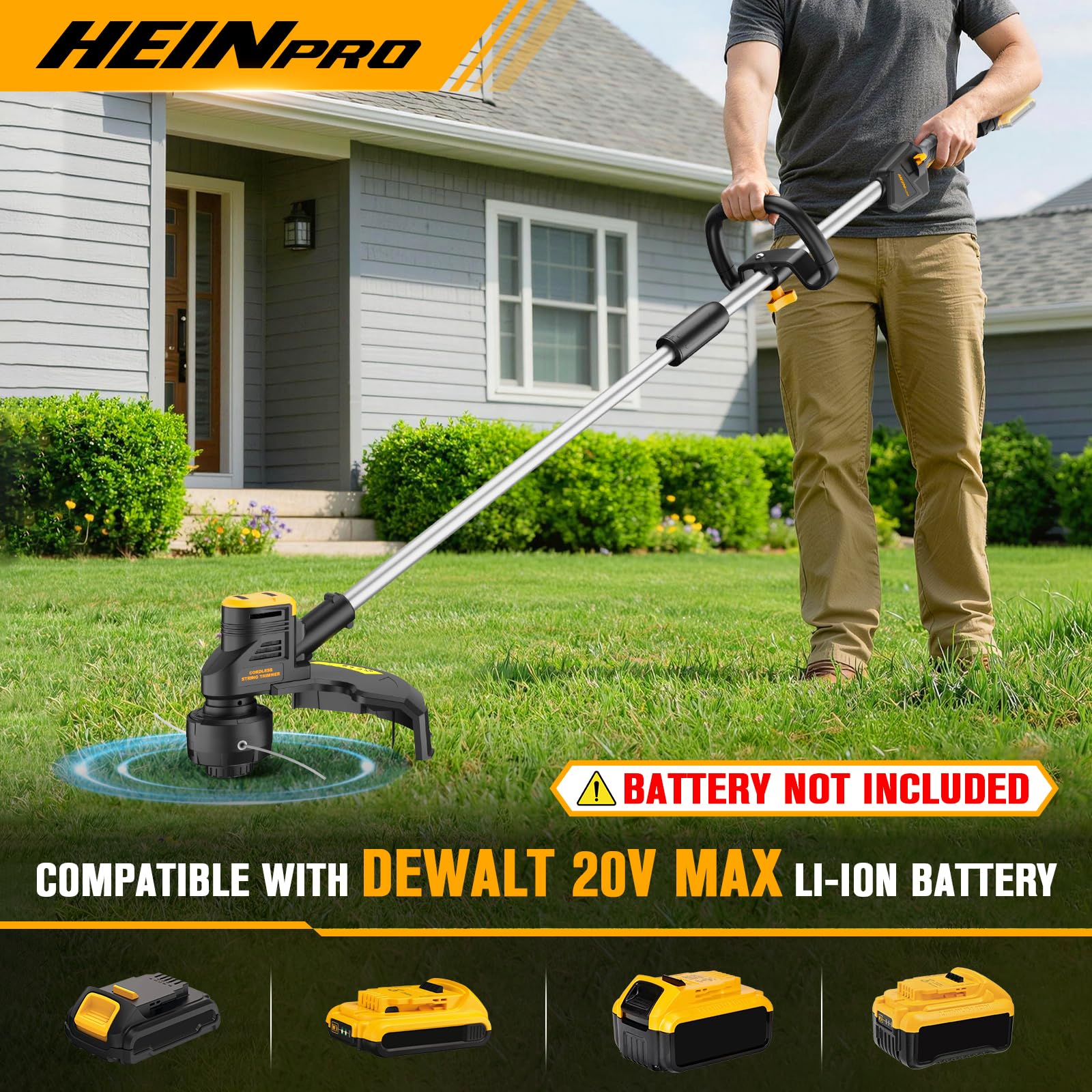 HEINPRO detalle del motor brushless para mayor eficiencia