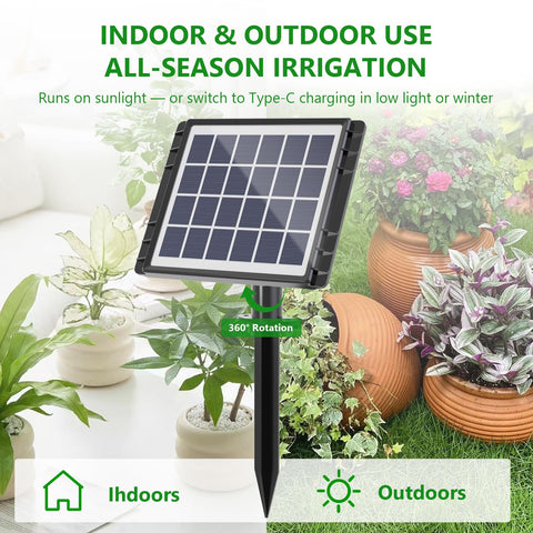 HEKIWAY panel solar con soporte rotativo mejora captación solar