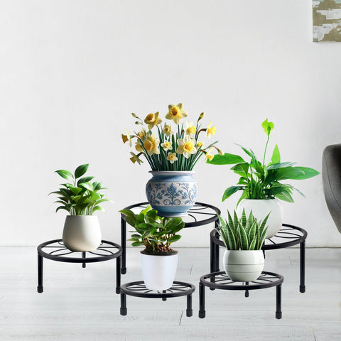 HENABLE soporte en uso interior elevando una maceta y mejorando la decoración
