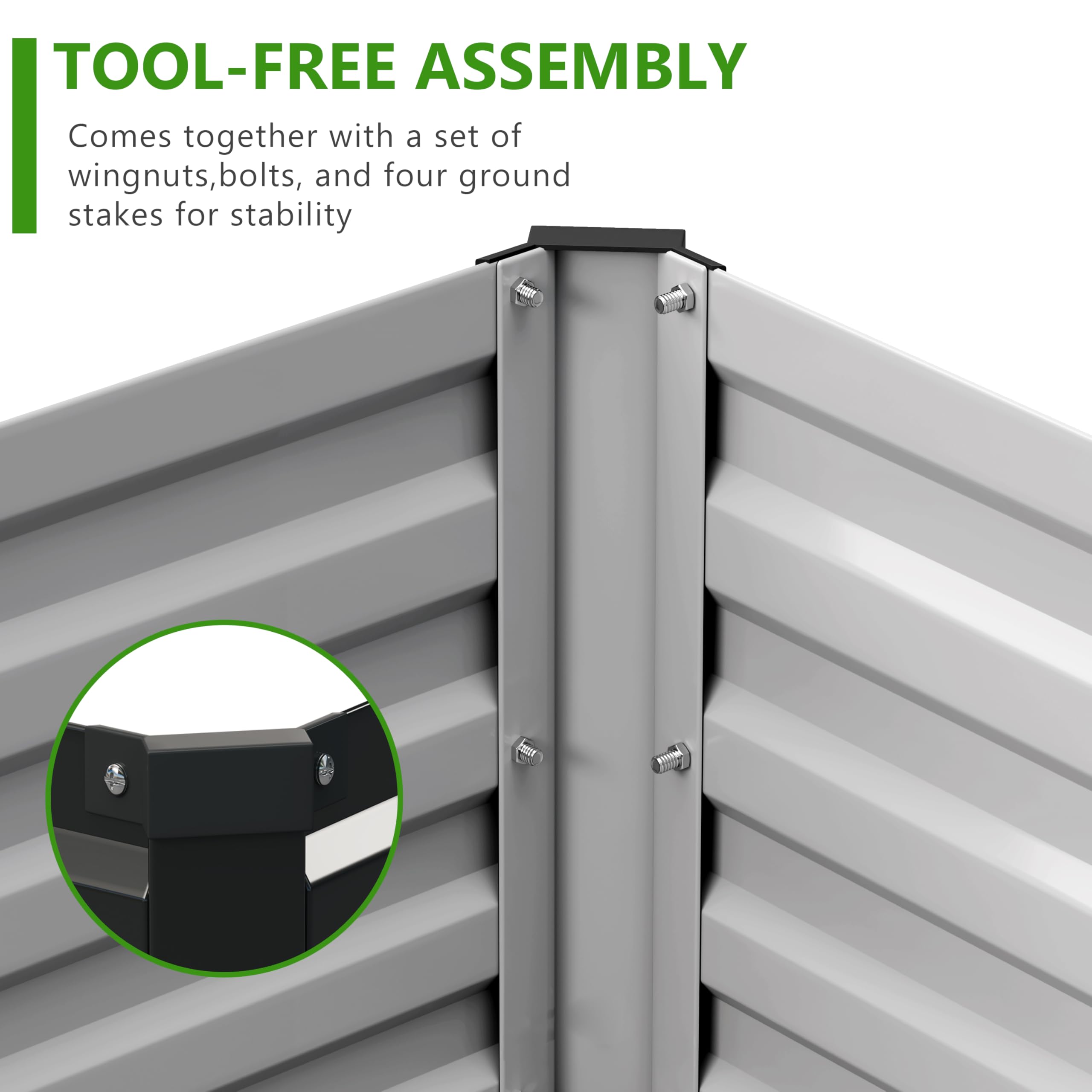 Henshwon piezas y herramientas incluidas para montaje rápido y sencillo