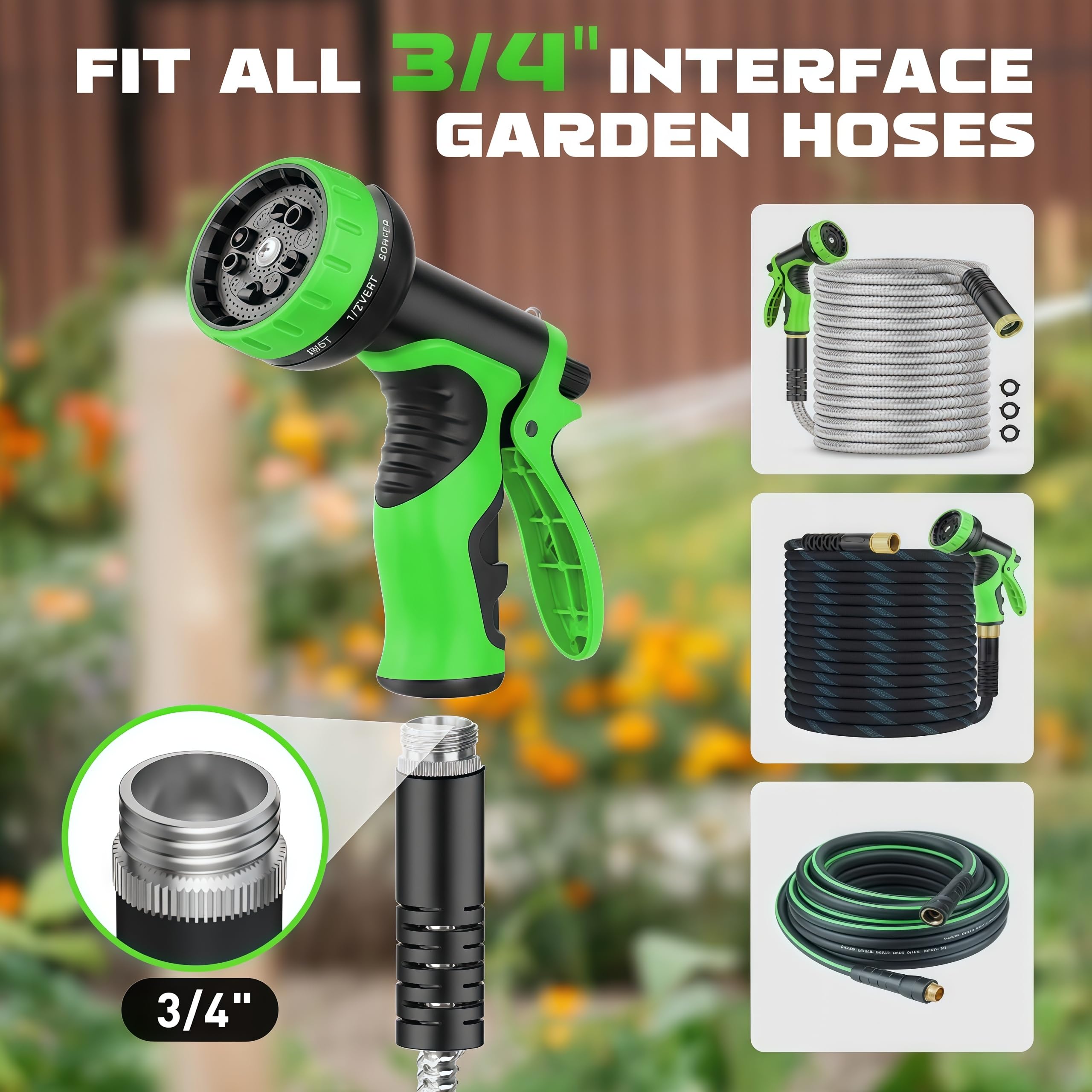 Heyakso pulverizador en modo niebla ideal para plantas delicadas y ahorro de agua
