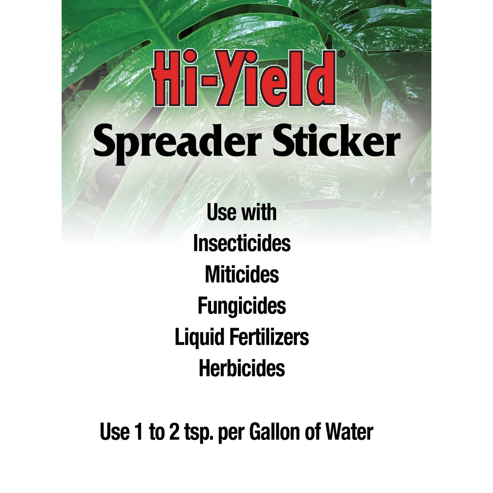 Hi-Yield en entorno de jardinería mostrando uso profesional y resultados uniformes