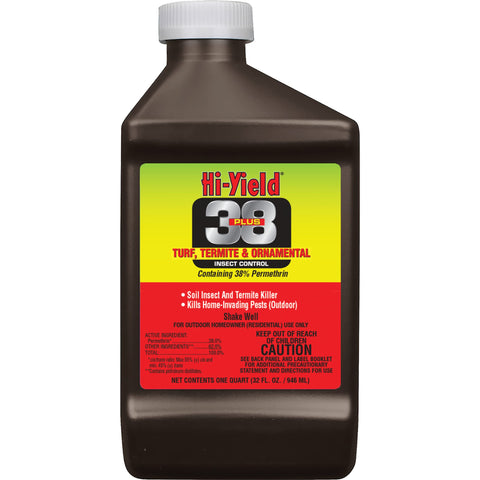 HI Yield envase frontal 32 oz mostrando instrucciones claras y uso exterior