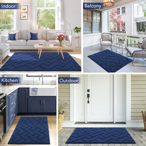 hicorfe felpudo plegado en embalaje con instrucciones de recuperación