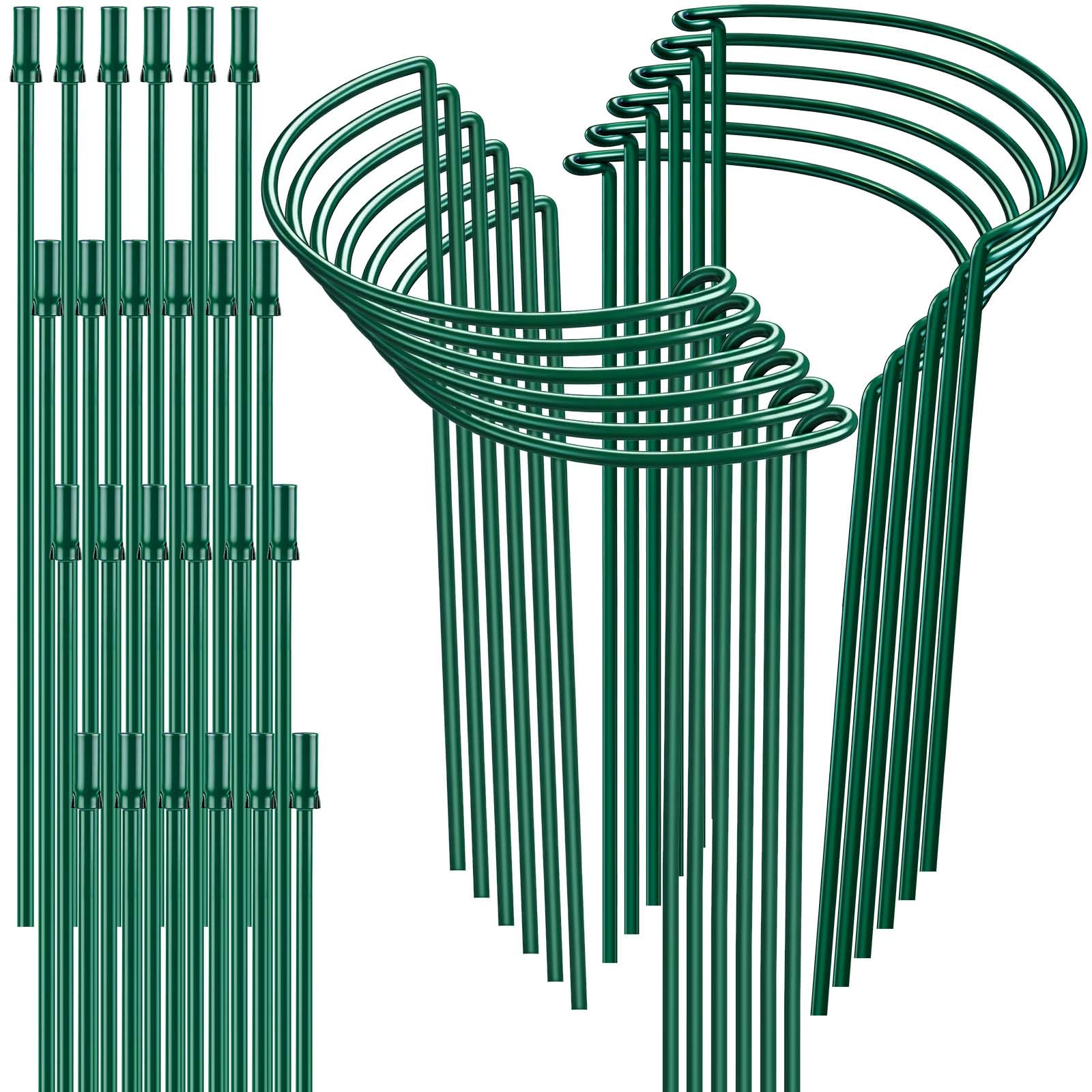 HiGift paquete frontal con soportes ajustables y tubos extensores mostrando contenido