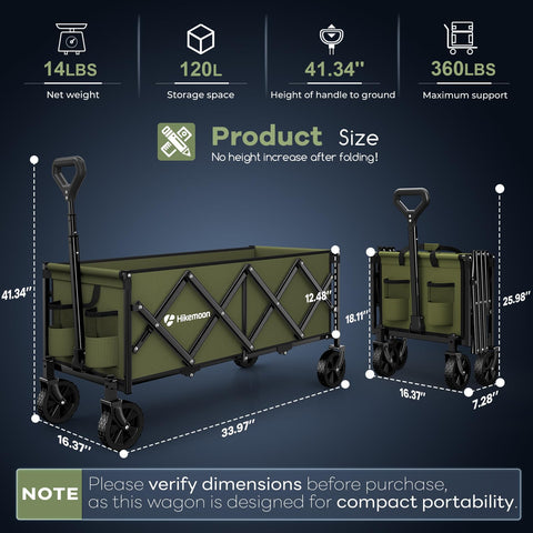 HIKEMOON mango ajustable extendido hasta 42" ergonomía mejorada
