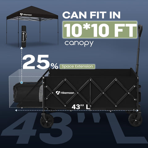 HIKEMOON ruedas delanteras giratorias 360° para maniobras suaves