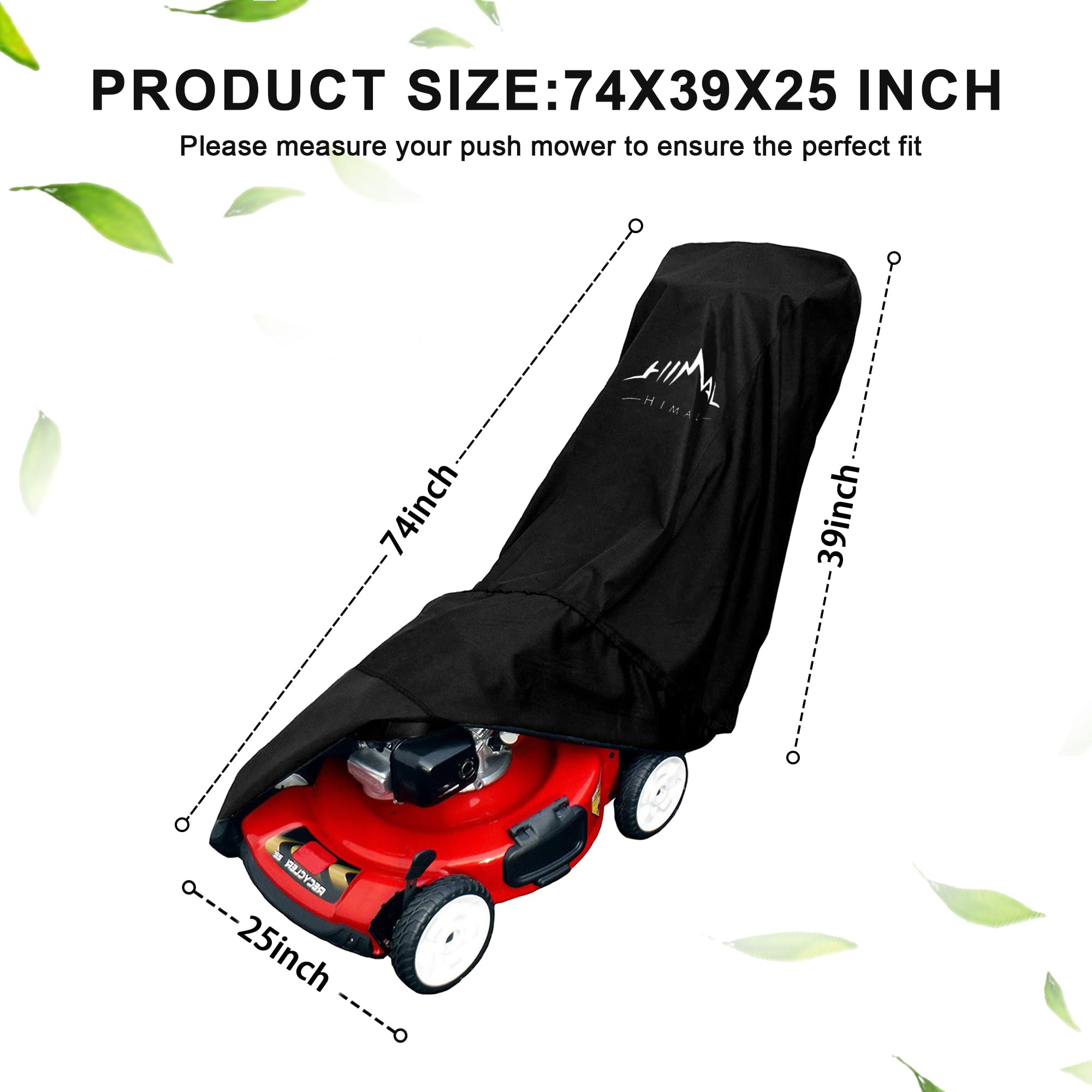 Himal Outdoors primer plano tejido 600D resistente y duradero