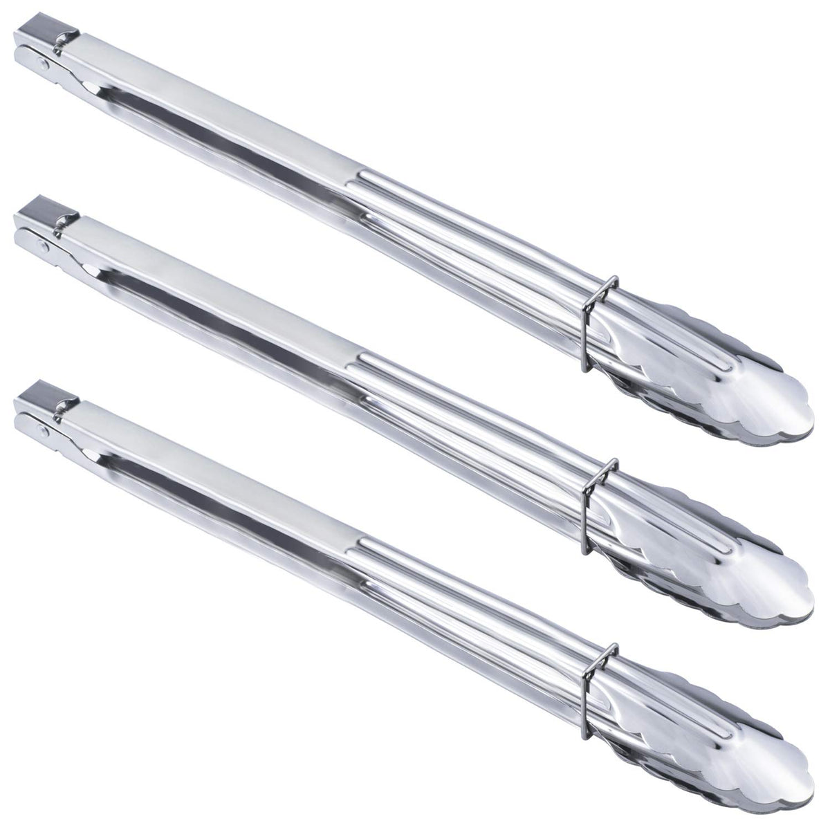 HINMAY pinzas frontal pack mostrando las tres piezas y su durabilidad