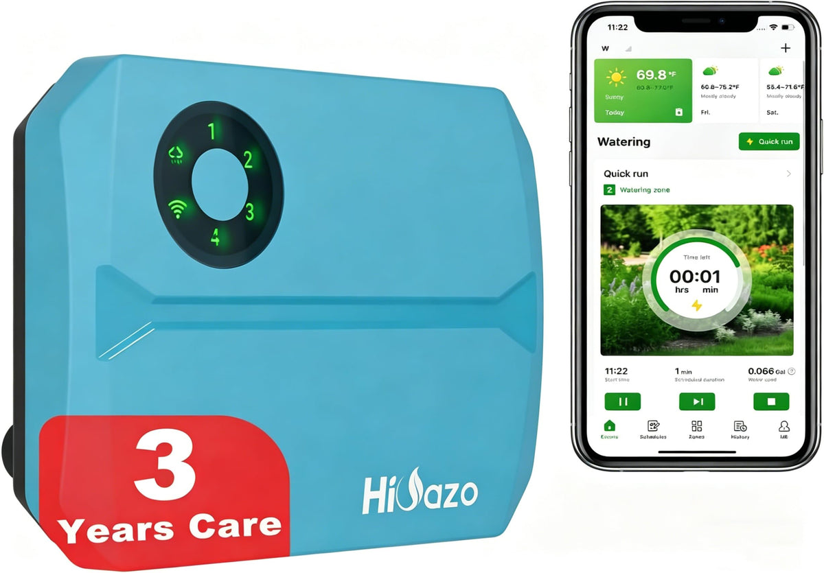 HiOazo unidad frontal mostrando carcasa y beneficios de control fácil