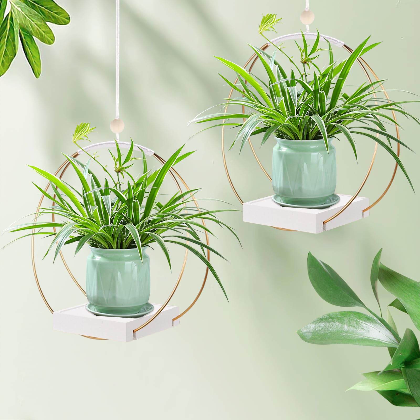 hismocal colgador en salón ilustrando ambiente boho y moderno