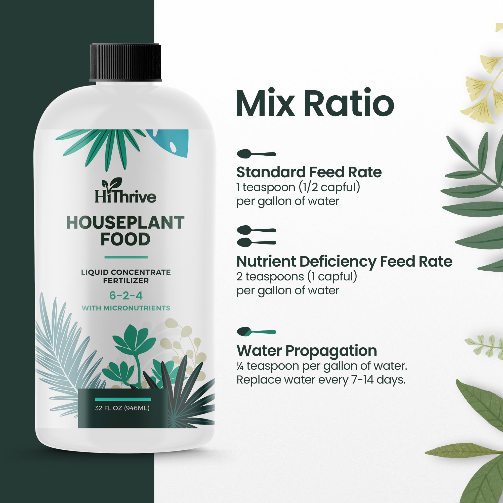 HiThrive en estantería con plantas, ideal para jungla interior