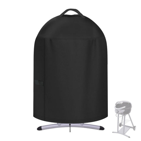Hiticover funda frontal para Char-Broil mostrando ajuste y protección