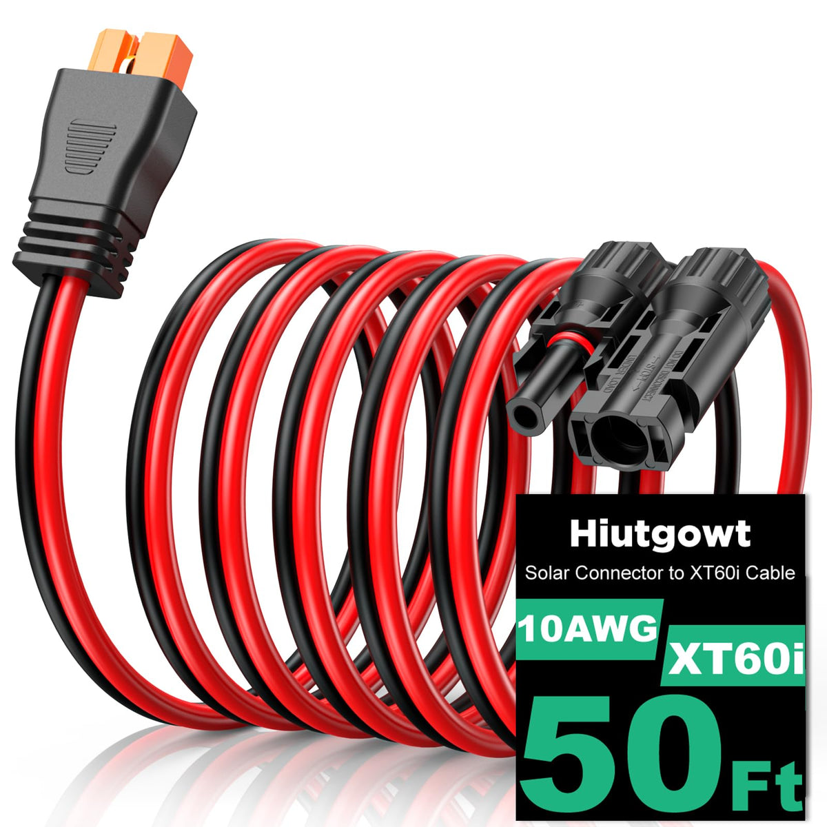 Hiutgowt conector XT60i frontal mostrando conexión segura
