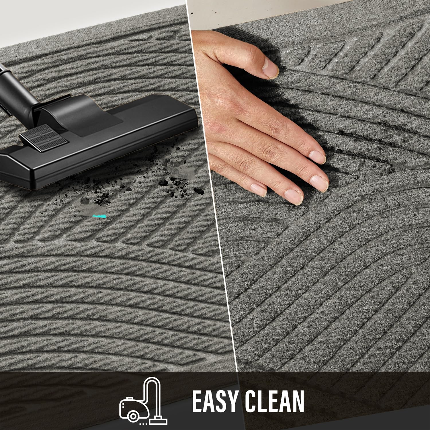 HIYARD felpudo en porche con ambiente familiar, estilo y durabilidad