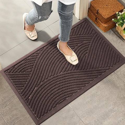 HIYARD felpudo frontal 36x24 coffee protegiendo entrada